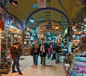 الاسواق والبازارات الشعبية في اسطنبول